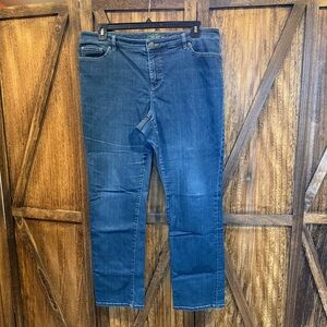 Ralph Lauren Dark Blue Straight Jeans - Size 16w